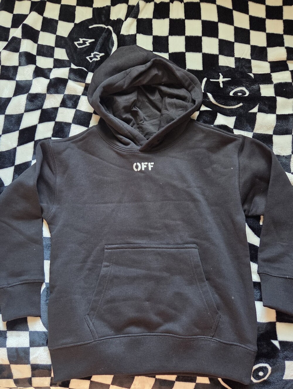 Off-White NWT Kids Hoodie Black Size 6